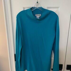 Blue Crew Neck Sweater